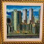 SOUTH TOWN OLIO SU TELA