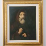 SAN FRANCESCO DI PAOLA OLIO SU TELA