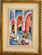 "Portici a Firenze" olio su tavola - immagine 8