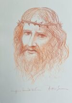 Sanguigna su cartoncino