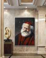 Rabbino contaminato olio su tela di Antonio Sciacca - immagine 5