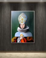 Papessa profumata chanel olio su tela di Antonio Sciacca - immagine 5