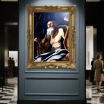 San Paolo Eremita contaminato olio su tela Antonio Sciacca