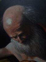 Caravaggio In Fumo Opera Metropolista olio su tela di Antonio Sciacca - immagine 12