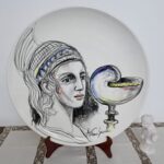Piatto tondo 45 cm opera unica