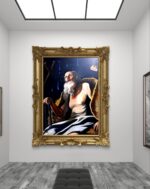 San Paolo Eremita contaminato olio su tela Antonio Sciacca - immagine 10