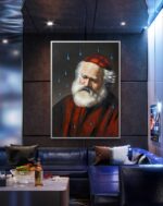 Rabbino contaminato olio su tela di Antonio Sciacca - immagine 12