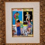 "Pubblicità" olio su tavola archivio 02104