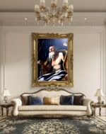 San Paolo Eremita contaminato olio su tela Antonio Sciacca - immagine 11