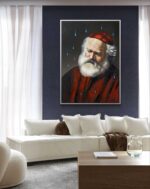 Rabbino contaminato olio su tela di Antonio Sciacca - immagine 16