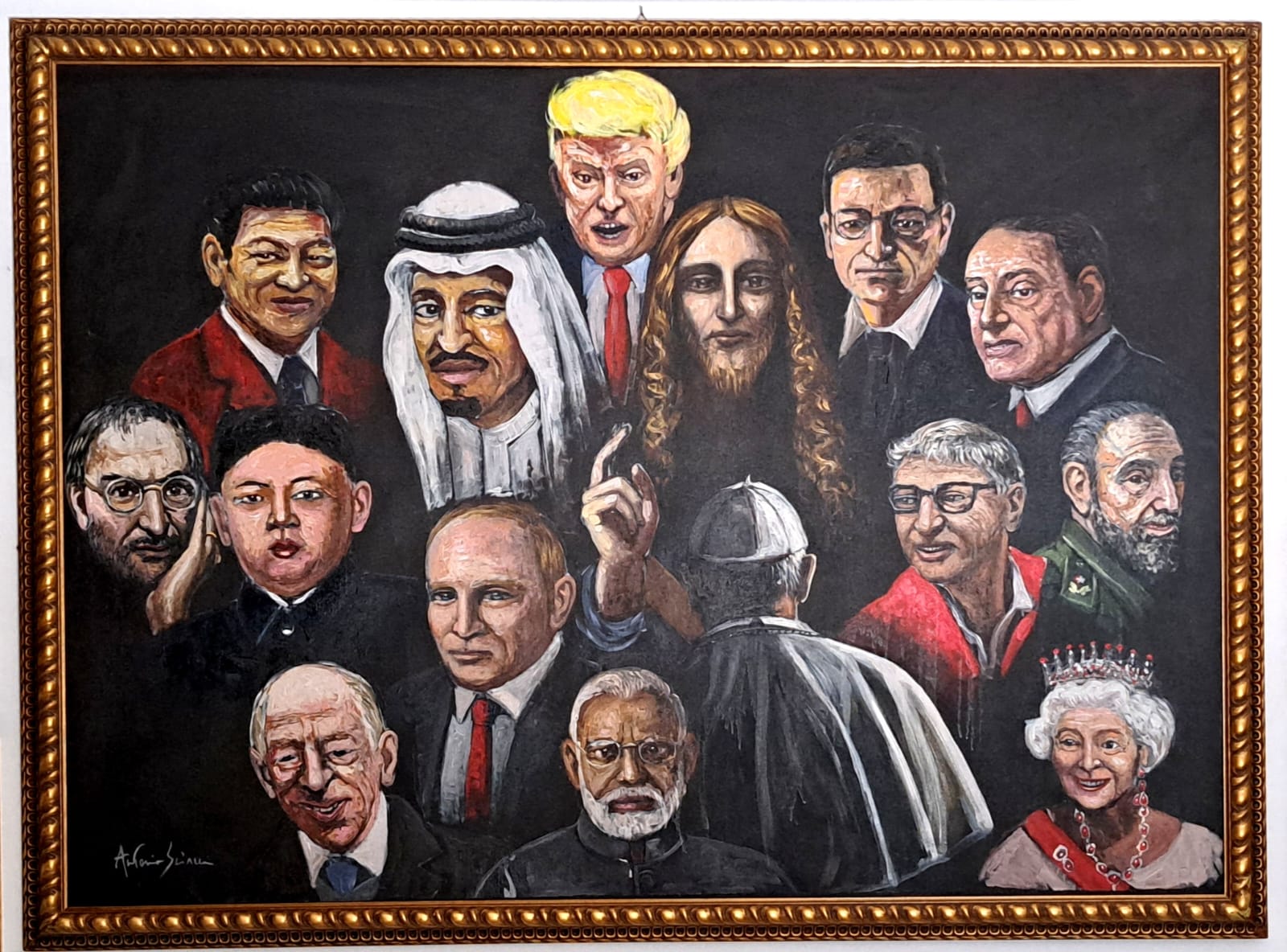 eb4b8b7e-5949-4220-aeaa-b85b2cf0b4b2 Il Padreterno colloquia con Papa Francesco - immagine 1