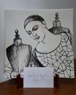 Piatto in Ceramica di Deruta Madonna Lignea quadrato 46 cm - immagine 8